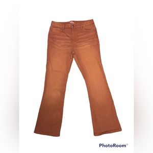 Brown/red boot cut pants- time and tru
